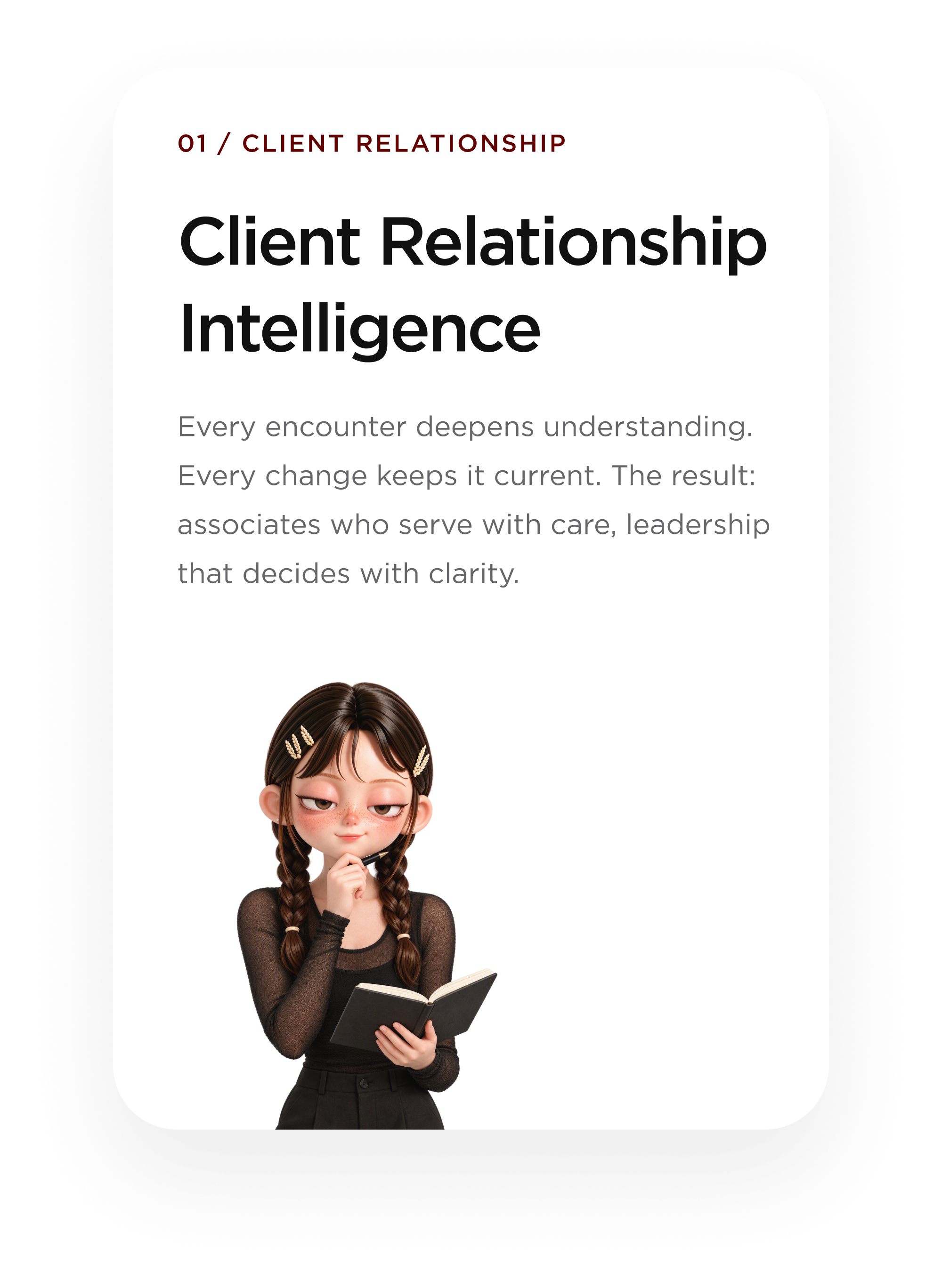 Customer relationship intelligence